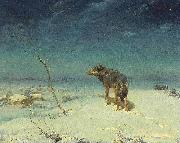 The lone Wolf Alfred de Dreux